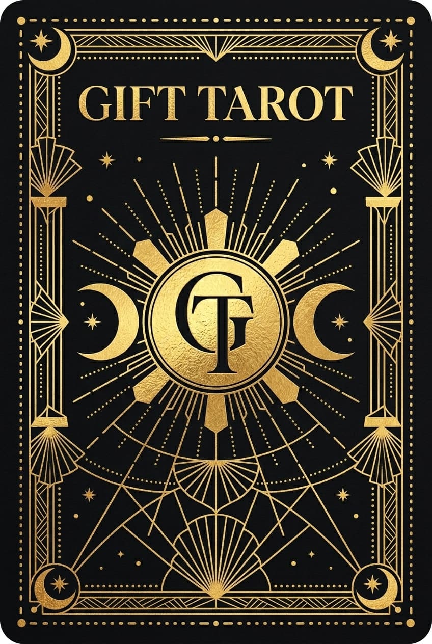 Gift Tarot card back